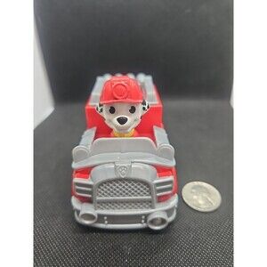 Nickelodeon Marshall Fire Engine Paw Patrol Racers Toy Spin Master Loose